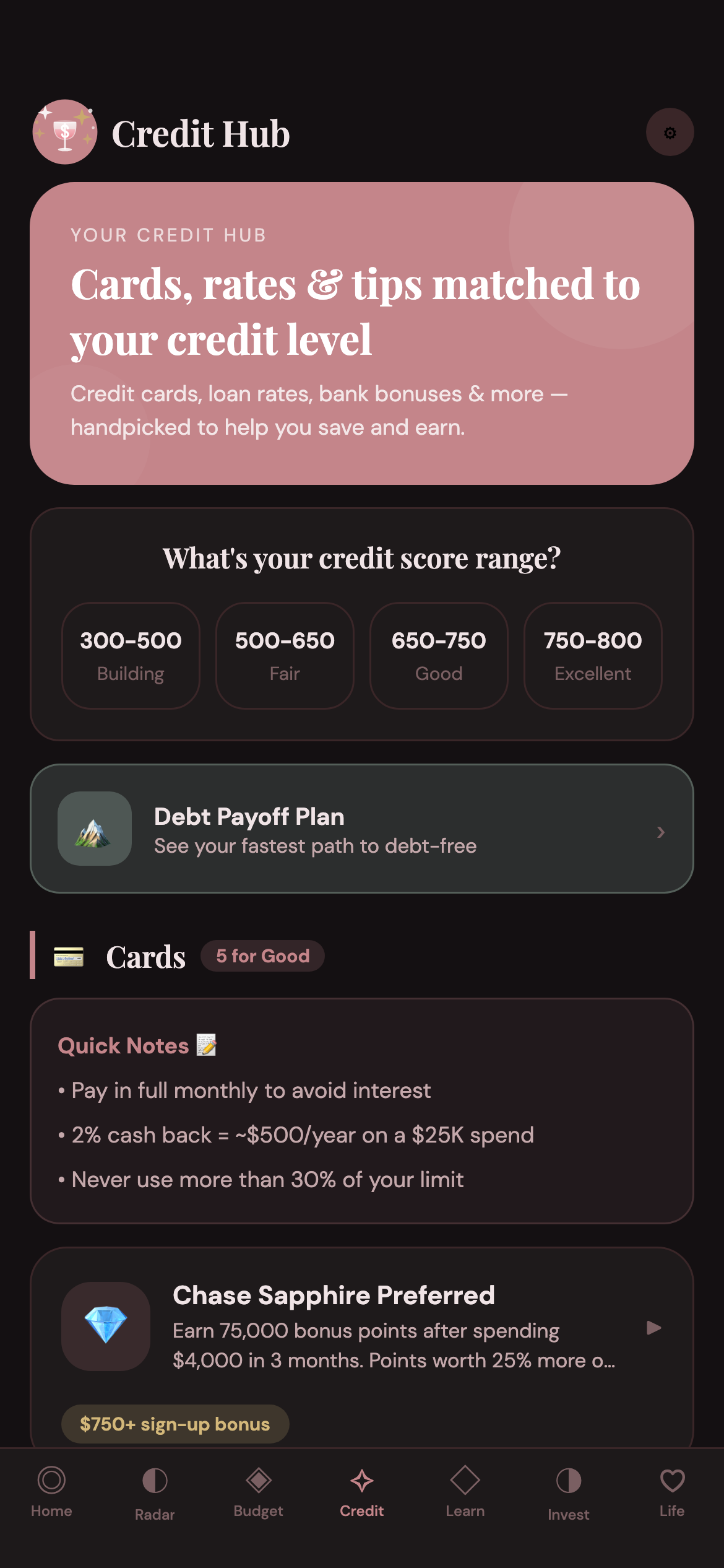 Credit Hub